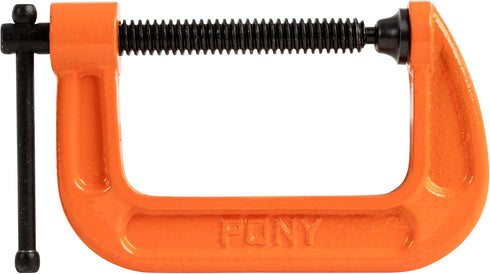 Pony Jorgensen 2630 3-Inch C-Clamp, Orange...