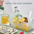 JSE Ice Cube Tray with Lid, 56 PCS Ice Cube Mold with Container, Small Square Shaped Ice Maker for Drinks, Coffee and Cocktails...