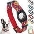 SCENEREAL Airtag Dog Collar for Small Medium Dogs, Dog Collar with Durable Airtag Holder, Compatible Apple Air Tag, Anti-Lost Adjustable Soft Comf...