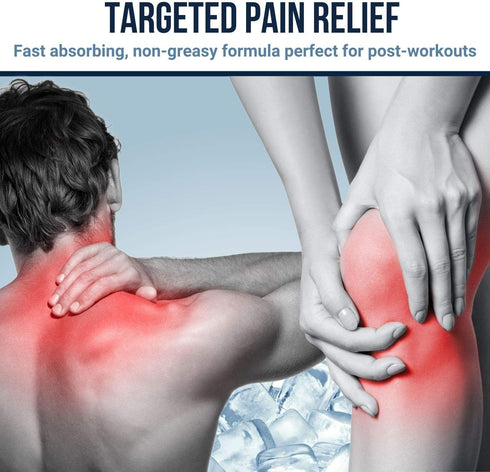 Dr Pat's Ultra Freeze Pain Relief Cream - Muscle RubGel for Arthritis, Neuropathy, Foot and Joint - Cooling Sports Massage for Back, Shoulder and ...