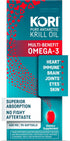 Kori Krill Oil Omega 3 Supplement, Antarctic Krill Oil with Superior Absorption vs Fish Oil Alternative, 400 mg Softgels, 90 Softgels, EPA & DHA...