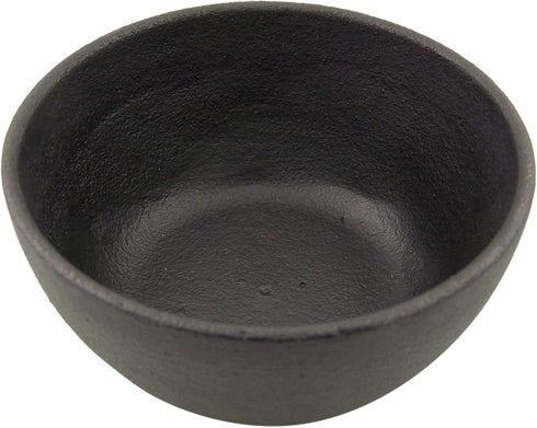 47th & Main Durable Black Cast Iron Bowl, Small, Round, 14 fl.oz....