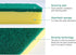 24 Pack Sponge Individually Wrapped, Bulk Kitchen Dishwashing Sponge, Non Scratch Scouring Pad, Odor-Free Scrubbers for Cleaning Sponge Wipes for ...