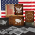 American Flag Star Stencil Templates - 6 Pack 50 Stars 1776 13 Stars Flag Stencils for Painting on Wood and Walls, Reusable Plastic Stencils in 3 ...