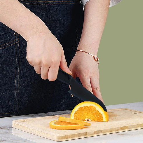 2 pcs Nylon knife plastic knife lightweight and safe, Chef Knives suitable for cutting fruits, vegetables, pizza, cakes?bread...