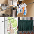 AIZESI Spring Tension Curtain Rods Short Tension Rod (Black, 28" to 41"-4Pcs)...