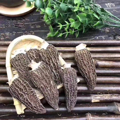 Dried Morel Mushrooms (Morchella Conica) (2oz)...