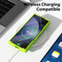 oakxco for Samsung Galaxy Z Fold 6 Phone Case Liquid Silicone, Neon Bright Solid Color, Thin Slim Soft Rubber Gel Matte TPU Plain Simple Cover for...