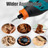 Wood Carving Tools for Rotary Tool, 10Pcs Engraving Drill Accessories Bit Wood Crafts Grinding Woodworking Tool with 1/8” Shank-DIY Wood Carving T...