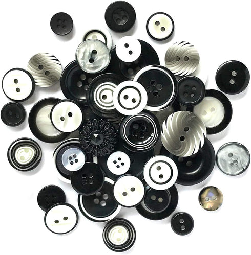 Buttons Galore and More Haberdashery Collection – Extensive Selection of Novelty Buttons and Embellishments for DIY Crafts, Scrapbooking, Sewing, ...