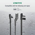Windshield Wiper,18"+19" Windshield Wiper Blades,All-season Quiet and Durable Stable High Performance Water Repellent Wiper Blades for 3 Adapters ...