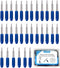 30PCS 60°Deep Cut Replacement Blades, STREWEEK, The Cutting Blades for Cricut/Explore Air/Air 2/Maker, Perfect for Cutting Medium Such as Vinyl Fa...