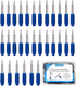 30PCS 60°Deep Cut Replacement Blades, STREWEEK, The Cutting Blades for Cricut/Explore Air/Air 2/Maker, Perfect for Cutting Medium Such as Vinyl Fa...