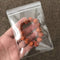 50PCS PVC Jewelry Pouches Clear Zipper Bags Anti Oxidizing Earrings Storage Bags for Storage Jewelry Packing Bags...