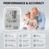 Blood Pressure Monitors for Home Use, Blood Pressure Monitor Upper Arm with Adjustable 9-17" Bp Cuff, 2x99 Memory, High Blood Pressure Machine wit...