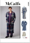 McCall's Men's Wrap Robe, Pullover Nightshirt and Pull-on Pants Sleepwear Sewing Pattern Kit, Design Code M8443, Sizes S-M-L-XL-XXL-XXXL, Multicol...