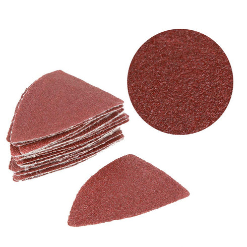 Oscillating Tool Sanding Pads Kit, Finger Triangle Sandpaper for Surface Sanding, Mechanical Maintenance Cleaning, Polishing, Deburring, 82 Pcs...