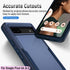 LMDAMZ for Pixel 6A 6.1 Inch Double Layer Hybrid Military Grade Rugged Shock Resistant Drop Case with 1 PCS Magnetic Car Mount and 1 PCS HD Temper...