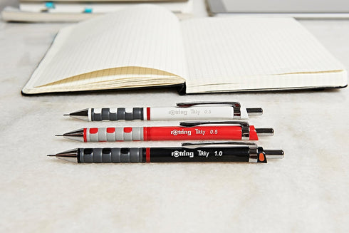 rOtring Tikky Mechanical Pencil, 0.5 mm, Burgundy, Single (1904691)...