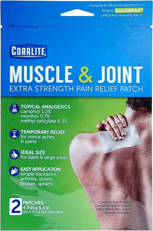 Great Lakes Wholesale 8070790155 2Ct Heat Pain Patch Health Products...