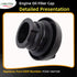 12621520 Engine Oil Fill Cap Compatible with GM Pontiac Saturn Chevrolet Buick GMC 2.0L / 2.4L OE# FC232 12621520 Engine Oil Filler Cap...