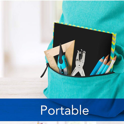 Swingline 1 Hole Punch, Hole Puncher, 5 Sheet Punch Capacity, Classic, Chrome, 2-Pack (74005)...