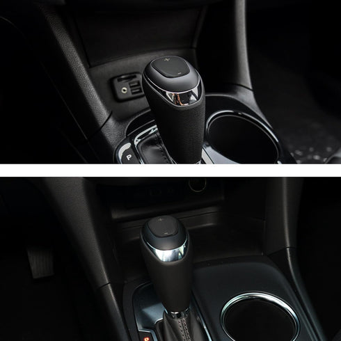 TOMALL Stainless Steel Car Gear Shift Knob Cover Compatible with Chevy Equinox 2018-2020 Shift Panel Trim Gear Lever Cover for Car Interior Car Ac...