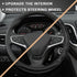 GIANT PANDA Steering Wheel Cover for Chevy Silverado - Car Steering Wheel Cover for Chevrolet Colorado Tahoe - Black...