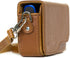 MegaGear Canon PowerShot SX620 HS, ELPH 180, ELPH 360 HS, ELPH 190 is, ELPH 170 is, SX610 HS Leather Camera Case with Strap - Light Brown - MG1091...