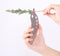 Stainless Steel Herb Stripper for Kale, Chard, Collard Greens - Multi-Function Leaf Remover, LooseLeaf Stem Removal Kitchen Gadget, Easy Kale Stem...