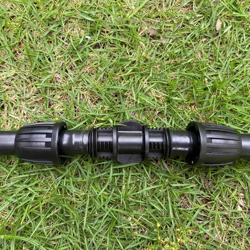 5 Pack 1/2" Drip Irrigation Fittings, Lock Barbed Straight Connectors, 1/2 inch Drip Connectors for Tubing(1/2" ID x 0.65" OD), Anti-Drop Straight...