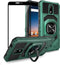 Ailiber for Cricket Debut Case, AT&T Calypso 2(U319AA) Case with Screen Protector, Ring Kickstand for Magnetic Car Mount, Heavy Duty Shockproof Mi...