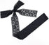 2.4 Inch Black Lace Ribbon,Sewing Lace Trim, Elastic Stretchy Lace Fabric - 5 Yard,Perfect for Crafting,Wedding,Gift Wrapping,Bow Making & Other P...