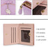 Uromee Girls Wallet Small Card Holder Women Purse Bifold Vegan Leather Zipper Coin Pocket Cute Unicorn Pendant Tassel...