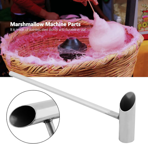 29CM Candy Floss Machine Spoon Stainless Steel, Safe Long Handle Candy Floss Machine Spare Tool Parts for Candy Floss Machine and Spoons Kitchen...