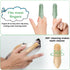 Dog Toothbrush, 2 Pack Dog Tooth Brush, 360° Cleaning Finger Toothbrush for Dogs, Food Grade Silicone Dog Finger Toothbrush Fits Most Fingers, Too...
