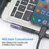 Poyiccot USB C Right Angle Adapter 240W, Right Angle USB C Adapter 40Gbps, USB C Adapter 90 Degree USB C Male to Female Extender Support 8K Video ...