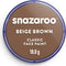 Snazaroo Classic Face and Body Paint, 18.8g (0.66-oz) Pot, Beige Brown...