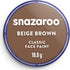 Snazaroo Classic Face and Body Paint, 18.8g (0.66-oz) Pot, Beige Brown...