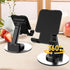 Rotatable Cell Phone Stand for Desk, Height Angle Adjustable Phone Holder Portable Phone Stand Compatible for Most Smartphones iPhone 14, Pro, Pro...