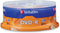 Verbatim DVD-R Blank Discs AZO Dye 4.7GB 16X Recordable Disc - 25 Pack Spindle,Silver...