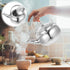 MAGICLULU 1pc Stainless Steel Whistle Kettle Mini Whistling Teapot Metal Whistling Tea Kettle for Home Kitchen Tea Coffee (5.50inch/14cm)...