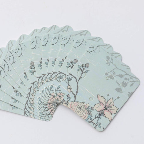 Earring Card Earring Display Jewelry card Jewelry Display Hanging Card Hang Tag 100Pack 1.9"x1.7"...