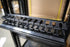 Raising Electronics 1U Horizontal Rack Mount Cable Management Unit with Panel Plastic 19" Rack Mount...