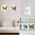 tyrixma 3 Sets Embroidery Starter Kit with Butterfly Flower Pattern for Beginners, Cross Stitch Kits for Adults with 3 Embroidery Hoops, Color Thr...