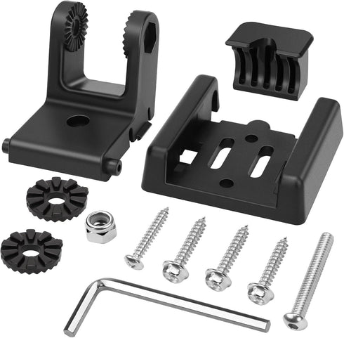 Linkstyle XNT Transducer Bracket, 7400931 Transom Mounting Hardware Kit, Transducer Mounting Plate for MHX XNT Model Transducers, MHX XNT Transduc...