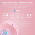 HyperGear Bunny Ears Bluetooth Wireless Headphones - Kids Portable/Foldable LED Light Up Over Ear Headset w/Built-in Mic & Controls for iPhone, iP...