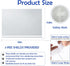 3 Pcs Connectable Cat Litter Box Pee Shields High Side Easy Cleaning Anti-Splashing Litter Pan Shield - Litter Box Not Included Medium...