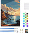 Paint by Numbers kit for Adults Framed, Bridge DIY Oil Painting for Gift Acrylic Adult Paint by Number Kits, Landscape Pictures Drawing Paintwork ...