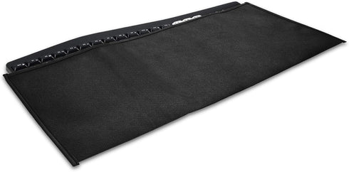 kwmobile Dust Cover Compatible with Universal Keyboard (L) - Computer Keyboard Protector Fabric Case - Black...